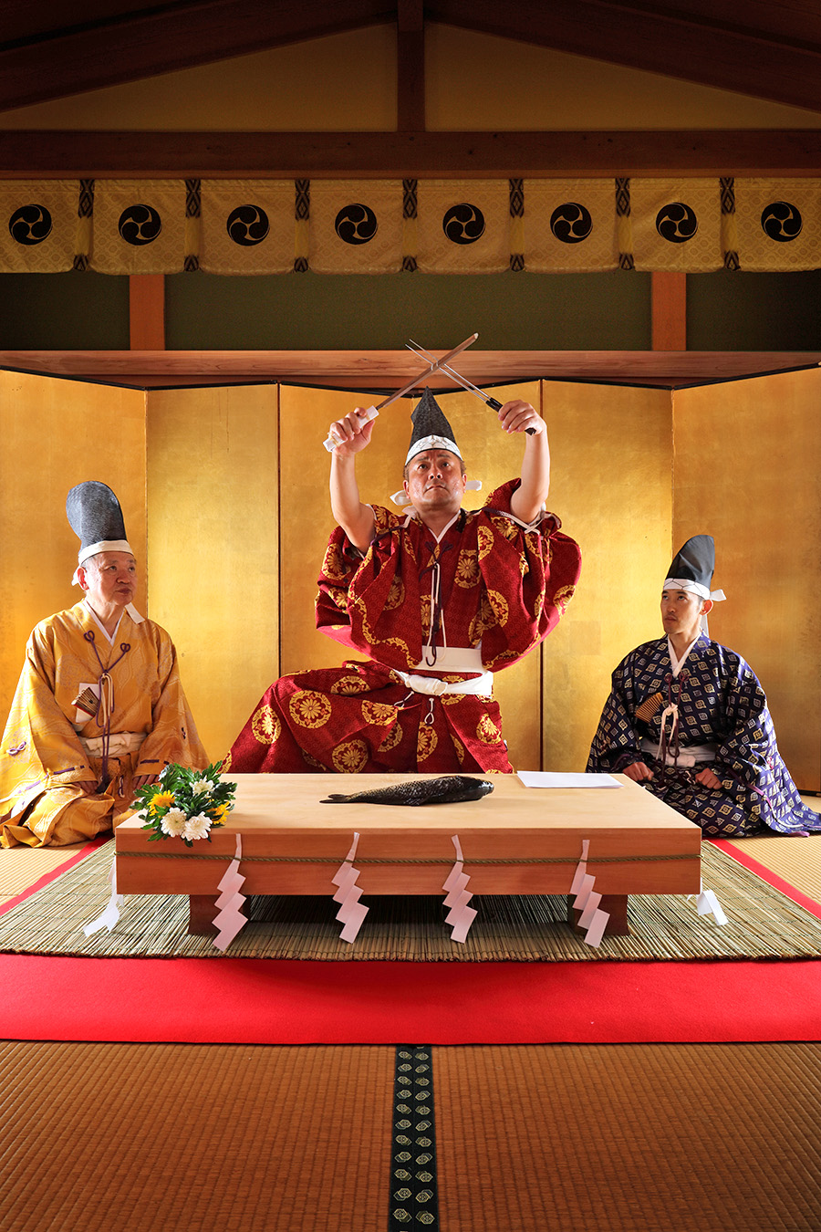 高家神社の庖丁式