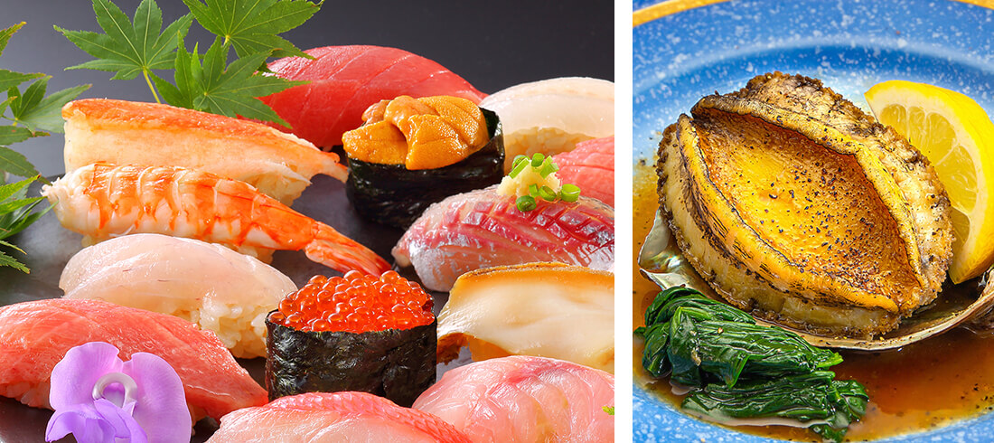 銀鱗荘 ことぶき 旬鮮彩味のお料理