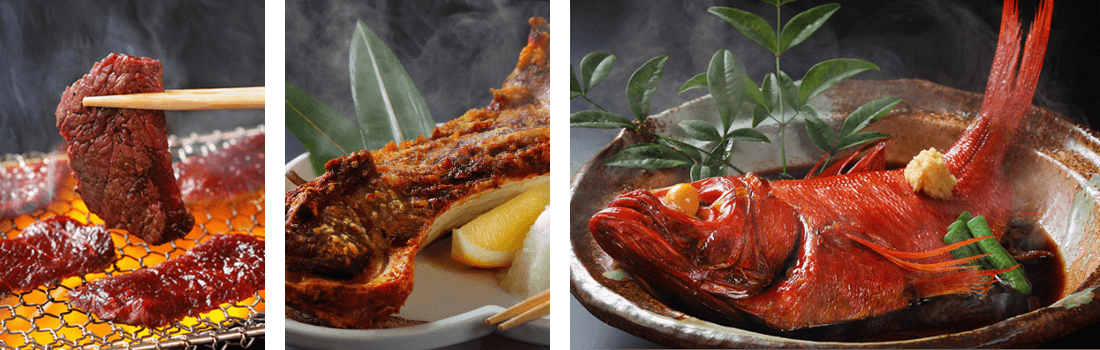 名物料理を味わう