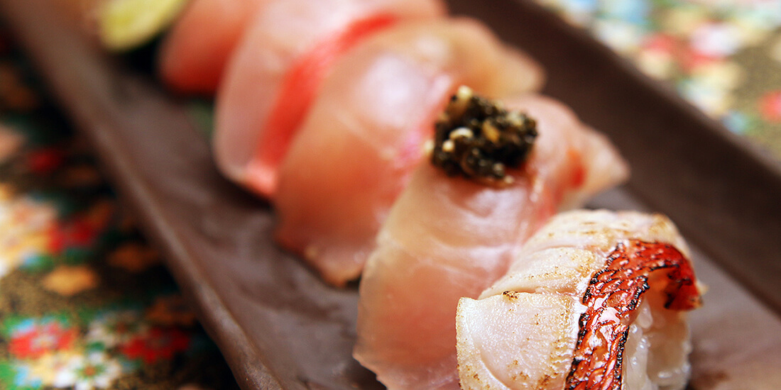 銀鱗荘 ことぶき 鮨屋のこだわり