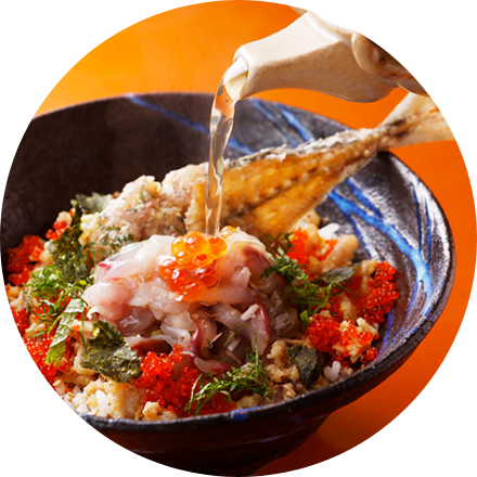 アジの食べ比べやオリジナルの特製ひつまぶし