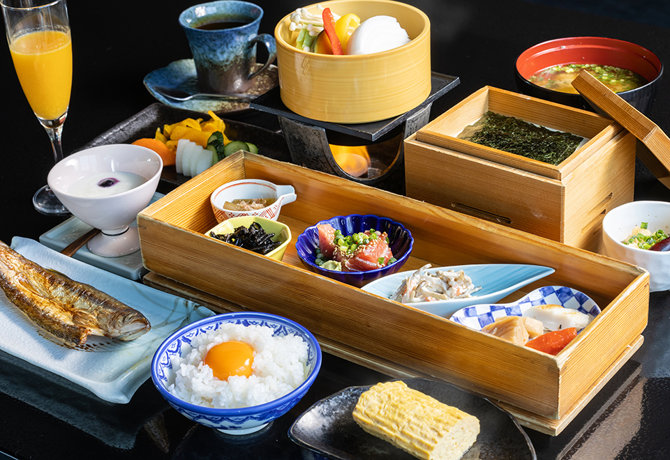 心がなごむ、こだわりの和朝食