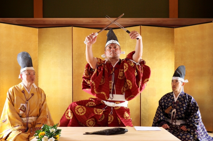 The god of cooking is enshrined at Takabe Shrine in Chikura