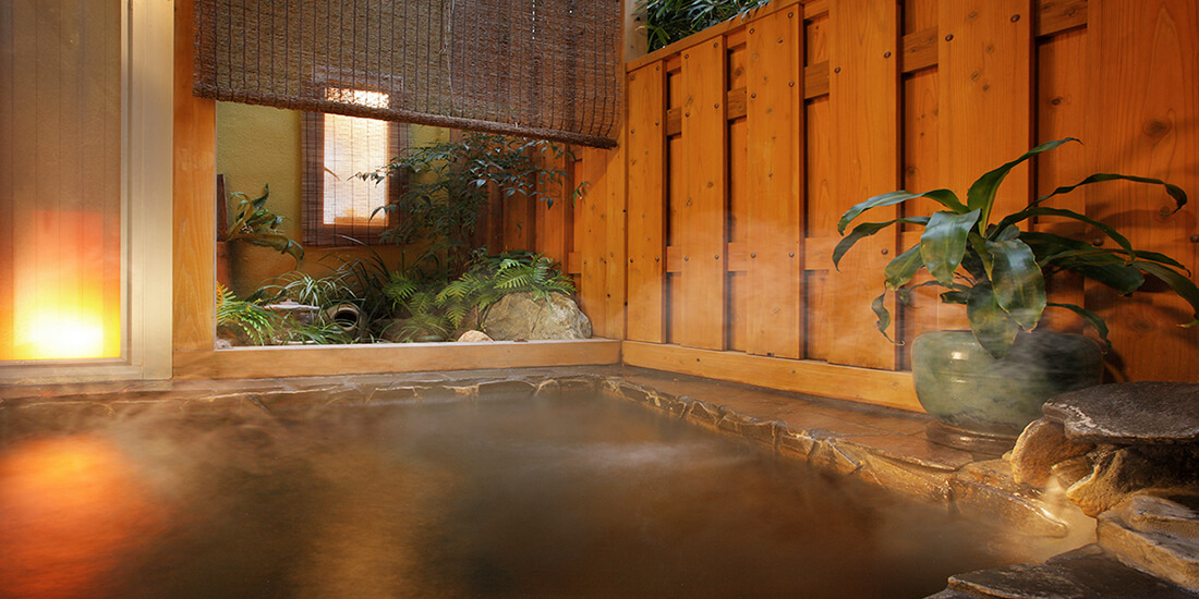 貸切露天風呂 石の湯