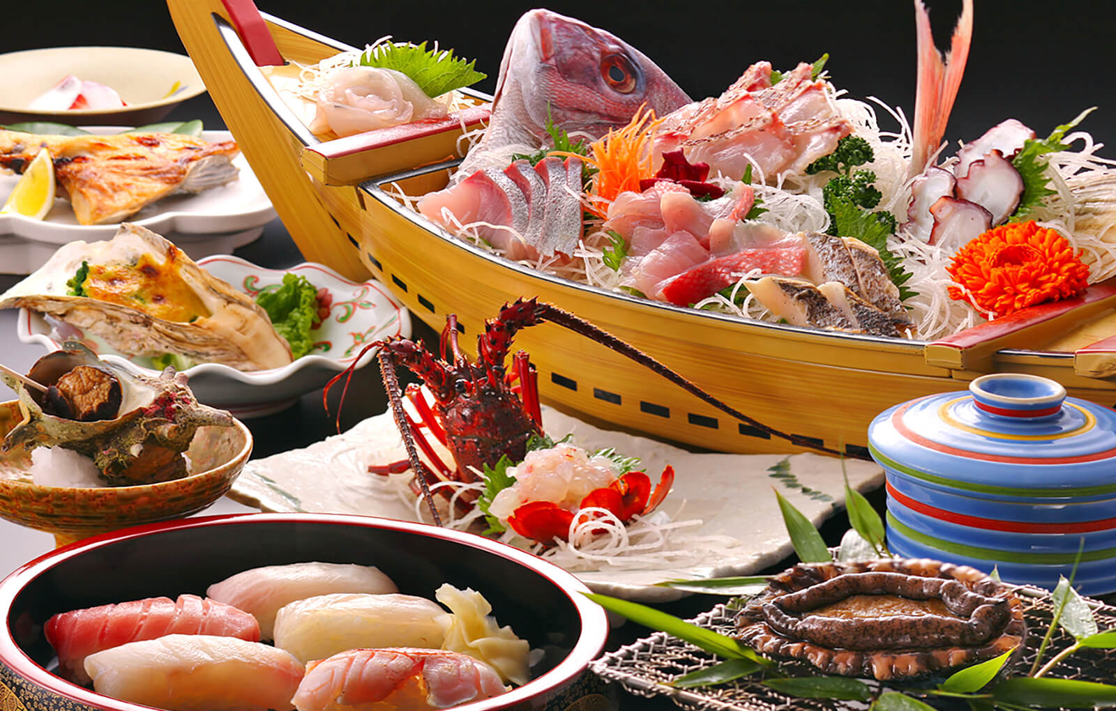 銀鱗荘 ことぶき 料理